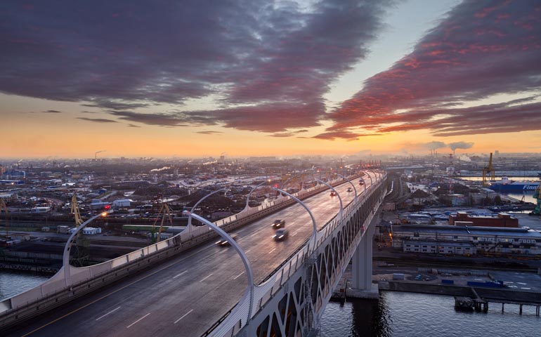 ST. PETERSBURG, YÜKSEK HIZLI BATI ÇEVREYOLU 5